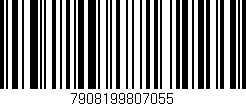 Código de barras (EAN, GTIN, SKU, ISBN): '7908199807055'