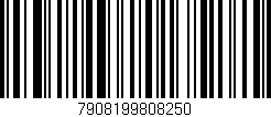 Código de barras (EAN, GTIN, SKU, ISBN): '7908199808250'