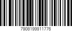 Código de barras (EAN, GTIN, SKU, ISBN): '7908199911776'