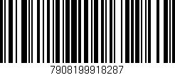 Código de barras (EAN, GTIN, SKU, ISBN): '7908199918287'
