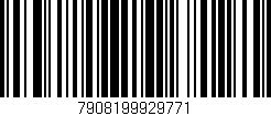 Código de barras (EAN, GTIN, SKU, ISBN): '7908199929771'