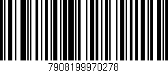 Código de barras (EAN, GTIN, SKU, ISBN): '7908199970278'