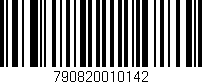 Código de barras (EAN, GTIN, SKU, ISBN): '790820010142'