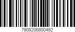 Código de barras (EAN, GTIN, SKU, ISBN): '7908206800482'