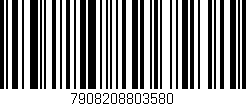 Código de barras (EAN, GTIN, SKU, ISBN): '7908208803580'