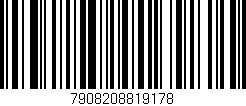 Código de barras (EAN, GTIN, SKU, ISBN): '7908208819178'