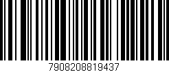 Código de barras (EAN, GTIN, SKU, ISBN): '7908208819437'