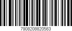 Código de barras (EAN, GTIN, SKU, ISBN): '7908208820563'