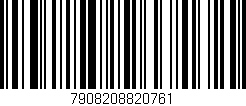 Código de barras (EAN, GTIN, SKU, ISBN): '7908208820761'