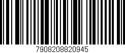 Código de barras (EAN, GTIN, SKU, ISBN): '7908208820945'