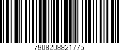 Código de barras (EAN, GTIN, SKU, ISBN): '7908208821775'