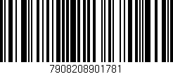 Código de barras (EAN, GTIN, SKU, ISBN): '7908208901781'
