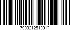 Código de barras (EAN, GTIN, SKU, ISBN): '7908212510917'