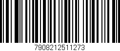 Código de barras (EAN, GTIN, SKU, ISBN): '7908212511273'