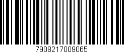 Código de barras (EAN, GTIN, SKU, ISBN): '7908217009065'