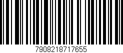 Código de barras (EAN, GTIN, SKU, ISBN): '7908218717655'