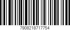 Código de barras (EAN, GTIN, SKU, ISBN): '7908218717754'