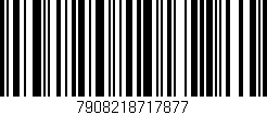 Código de barras (EAN, GTIN, SKU, ISBN): '7908218717877'