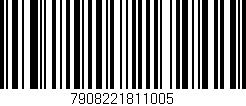 Código de barras (EAN, GTIN, SKU, ISBN): '7908221811005'