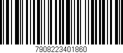 Código de barras (EAN, GTIN, SKU, ISBN): '7908223401860'