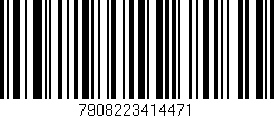 Código de barras (EAN, GTIN, SKU, ISBN): '7908223414471'