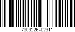 Código de barras (EAN, GTIN, SKU, ISBN): '7908226402611'