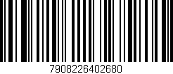Código de barras (EAN, GTIN, SKU, ISBN): '7908226402680'