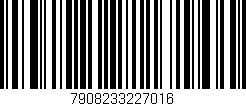 Código de barras (EAN, GTIN, SKU, ISBN): '7908233227016'