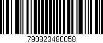 Código de barras (EAN, GTIN, SKU, ISBN): '790823480058'