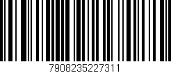 Código de barras (EAN, GTIN, SKU, ISBN): '7908235227311'