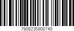 Código de barras (EAN, GTIN, SKU, ISBN): '7908235900740'
