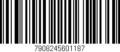 Código de barras (EAN, GTIN, SKU, ISBN): '7908245601187'