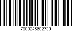 Código de barras (EAN, GTIN, SKU, ISBN): '7908245602733'