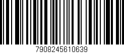 Código de barras (EAN, GTIN, SKU, ISBN): '7908245610639'