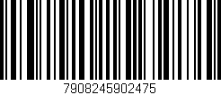 Código de barras (EAN, GTIN, SKU, ISBN): '7908245902475'