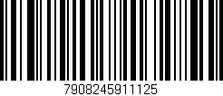 Código de barras (EAN, GTIN, SKU, ISBN): '7908245911125'