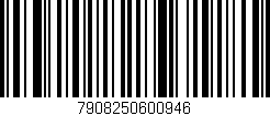 Código de barras (EAN, GTIN, SKU, ISBN): '7908250600946'