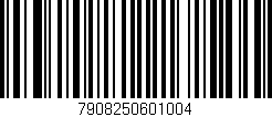 Código de barras (EAN, GTIN, SKU, ISBN): '7908250601004'