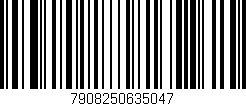 Código de barras (EAN, GTIN, SKU, ISBN): '7908250635047'