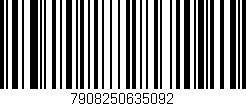 Código de barras (EAN, GTIN, SKU, ISBN): '7908250635092'