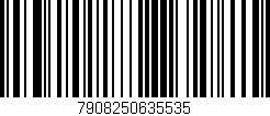Código de barras (EAN, GTIN, SKU, ISBN): '7908250635535'