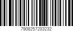 Código de barras (EAN, GTIN, SKU, ISBN): '7908257203232'
