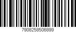 Código de barras (EAN, GTIN, SKU, ISBN): '7908258506899'