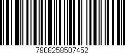 Código de barras (EAN, GTIN, SKU, ISBN): '7908258507452'