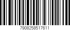 Código de barras (EAN, GTIN, SKU, ISBN): '7908258517611'