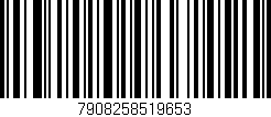 Código de barras (EAN, GTIN, SKU, ISBN): '7908258519653'