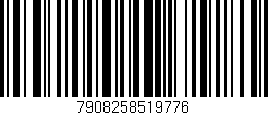 Código de barras (EAN, GTIN, SKU, ISBN): '7908258519776'