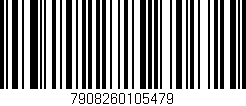 Código de barras (EAN, GTIN, SKU, ISBN): '7908260105479'