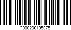 Código de barras (EAN, GTIN, SKU, ISBN): '7908260105875'