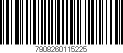 Código de barras (EAN, GTIN, SKU, ISBN): '7908260115225'